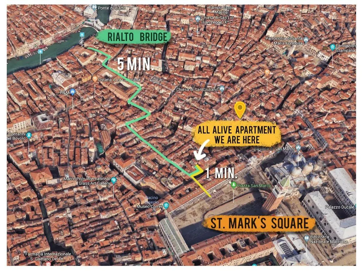 Ca' Torretta In San Marco Square Apartment Venice